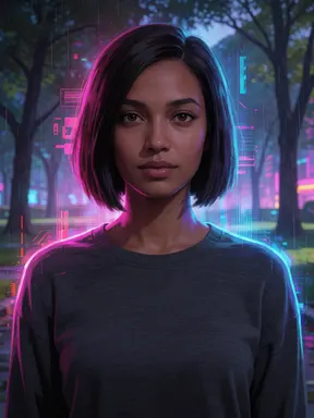 Cyberpunk style